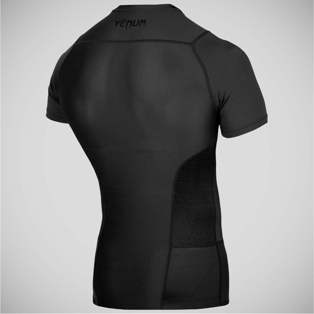 Black Venum G-Fit Short Sleeved Rash Guard at Bytomic Trade and Wholesale