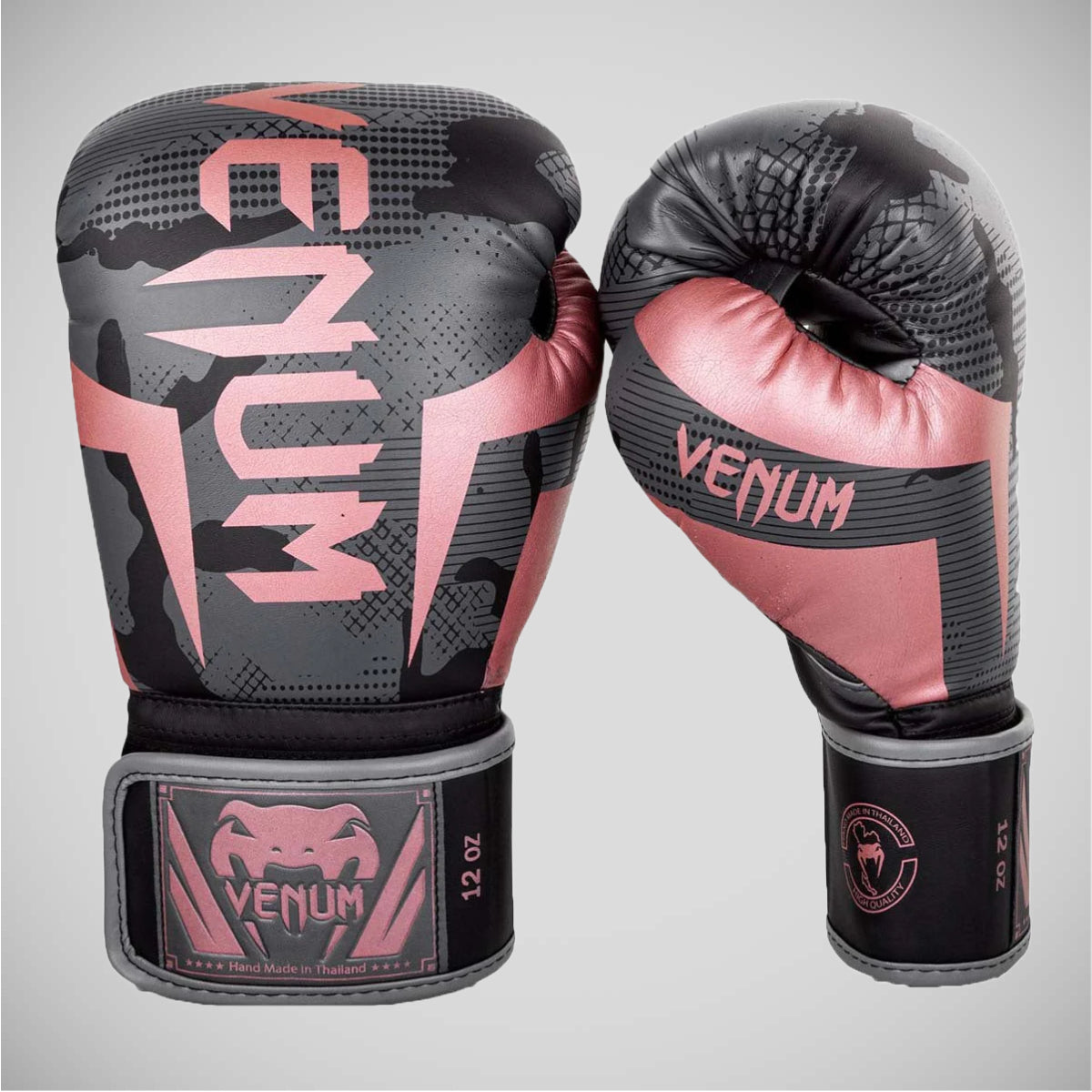 Black/Pink Venum Elite Boxing Gloves at Bytomic Trade and Wholesale