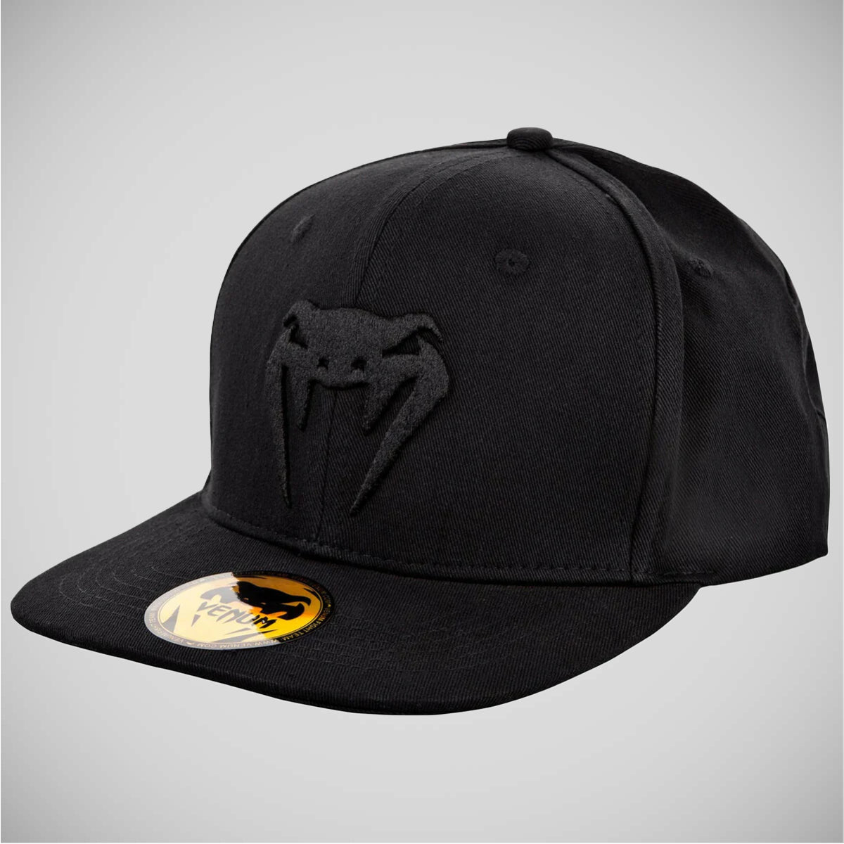 Black/Black Venum Classic Snapback Cap at Bytomic Trade and Wholesale