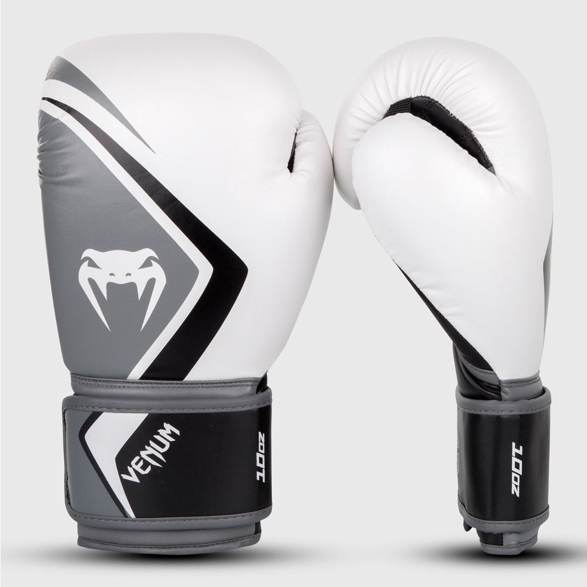 White/Grey Venum Contender 2.0 Boxing Gloves at Bytomic Trade and Wholesale
