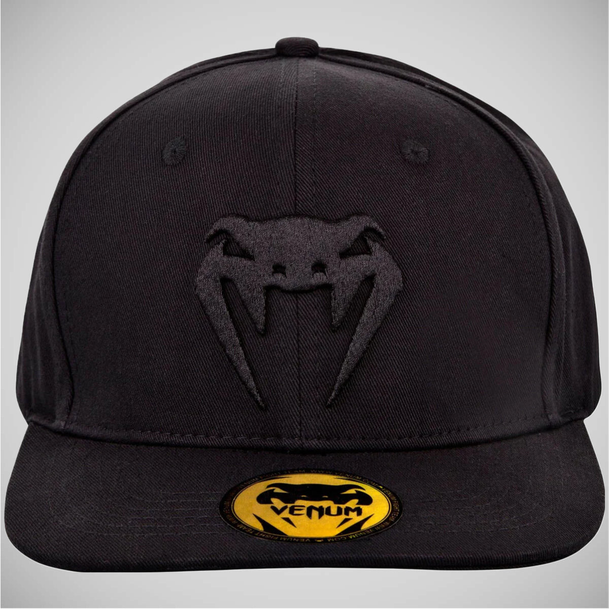 Black/Black Venum Classic Snapback Cap at Bytomic Trade and Wholesale