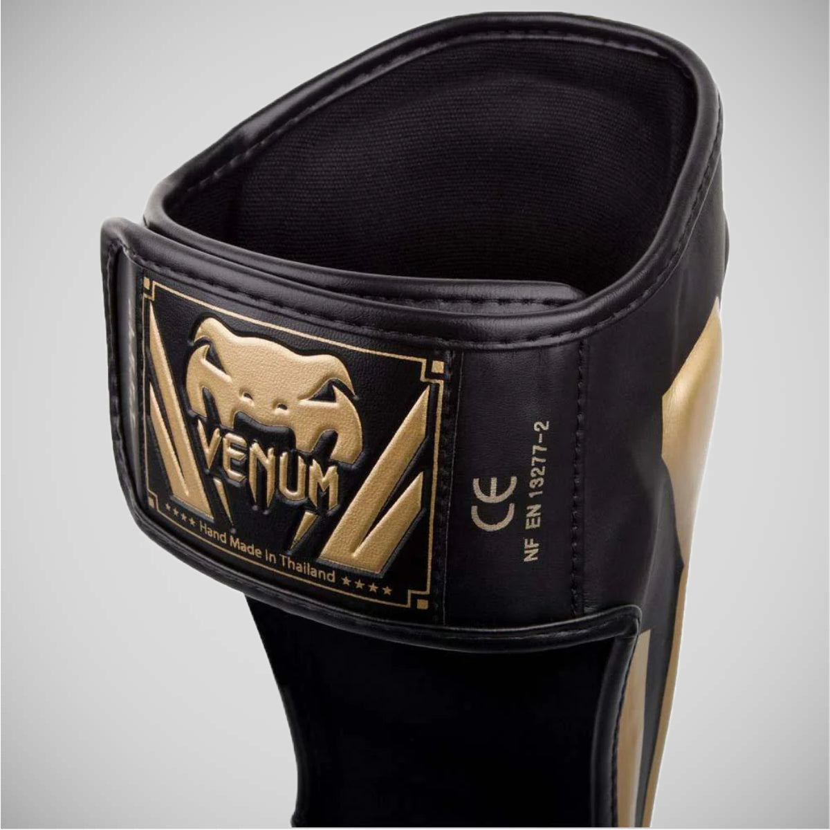 Black Venum Elite Stand Up Shin Guards at Bytomic Trade and Wholesale