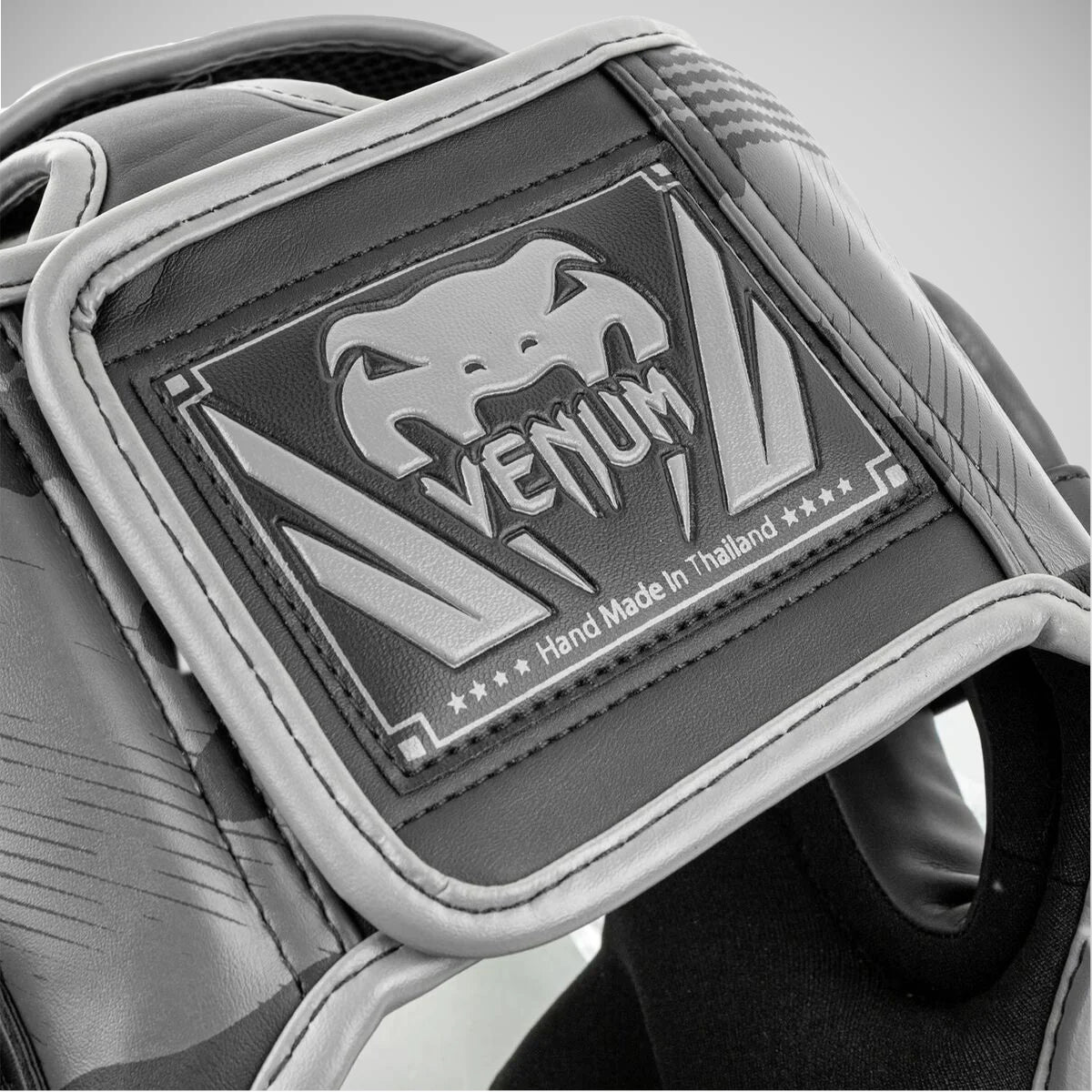 Black/Dark Camo Venum Elite Head Guard at Bytomic Trade and Wholesale