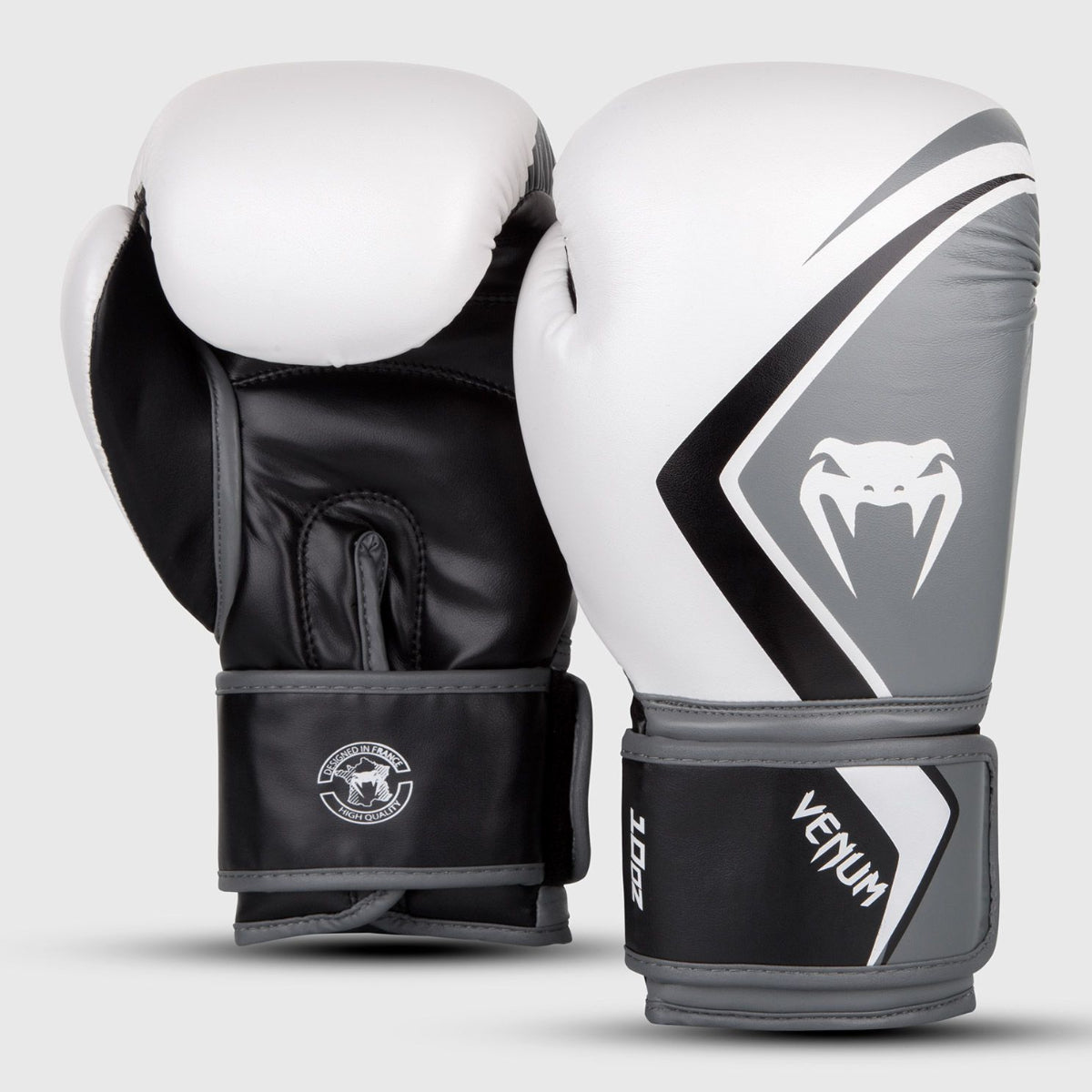 White/Grey Venum Contender 2.0 Boxing Gloves at Bytomic Trade and Wholesale