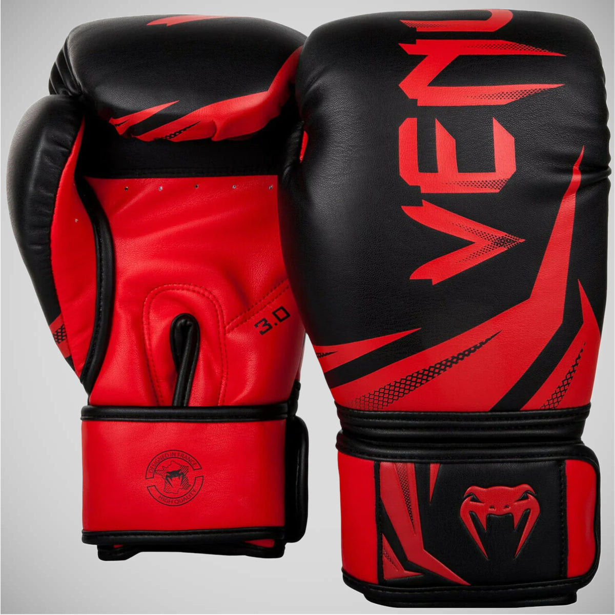 Venum Challenger 3.0 Boxing Gloves Black/Red at Bytomic Trade and Wholesale