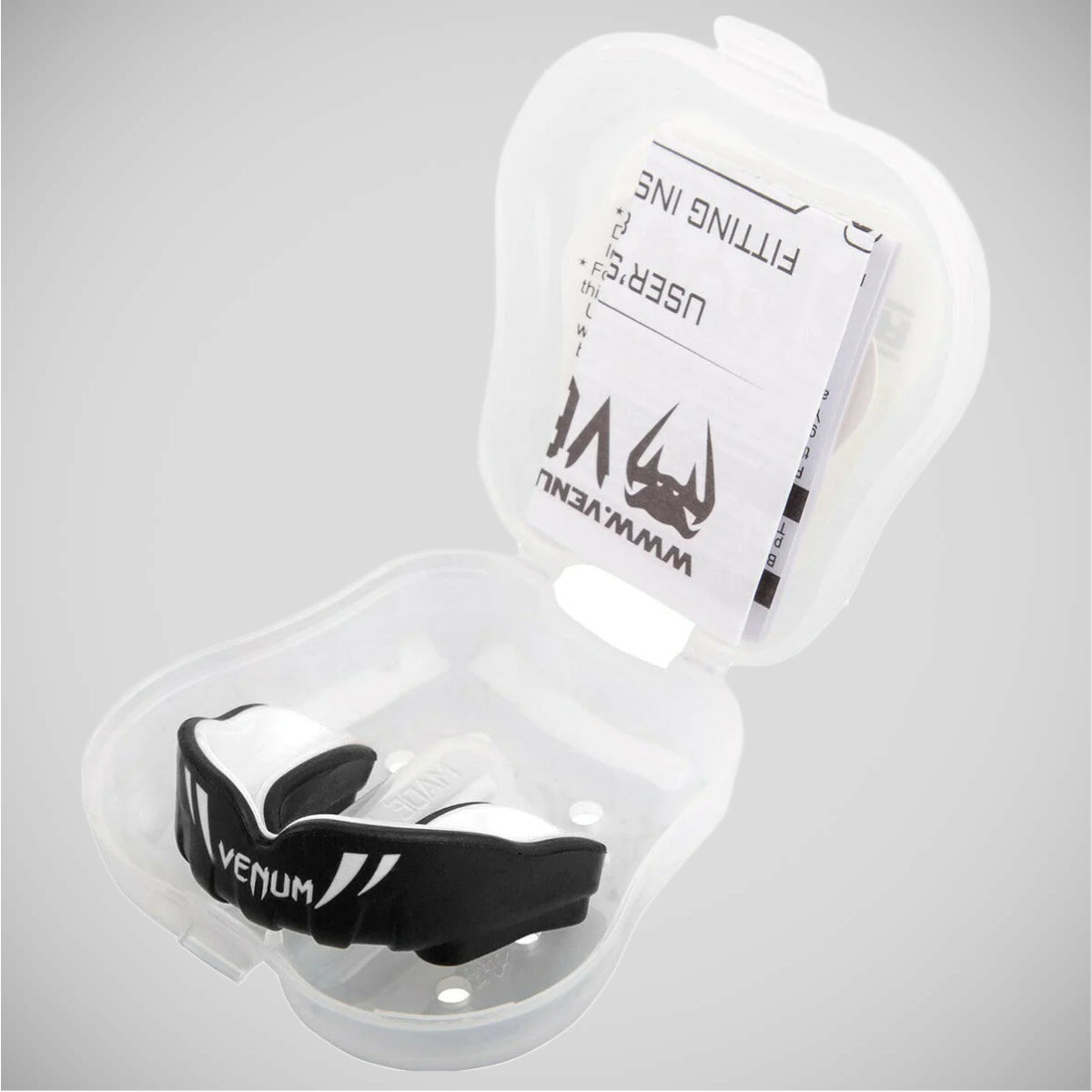 Black/White Venum Challenger Kids Mouth Guard at Bytomic Trade and Wholesale