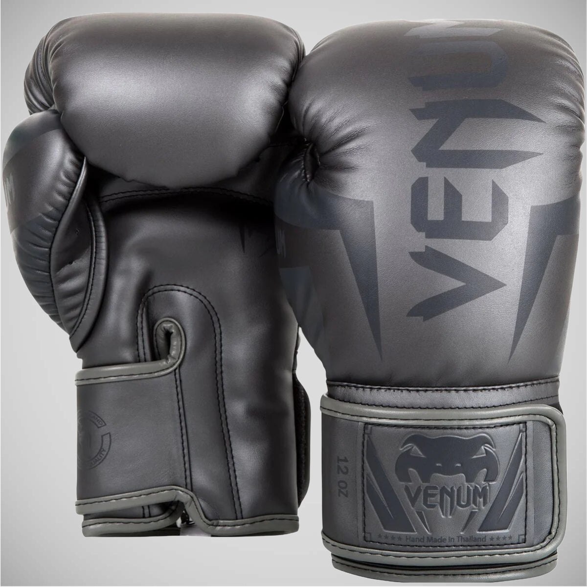 Grey/Grey Venum Elite Boxing Gloves at Bytomic Trade and Wholesale