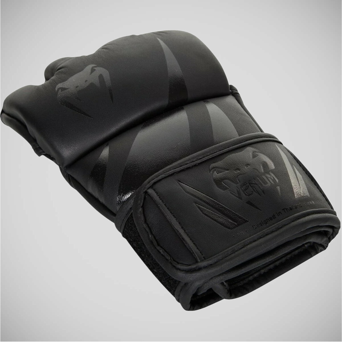 Matte Black Venum Challenger MMA Gloves at Bytomic Trade and Wholesale