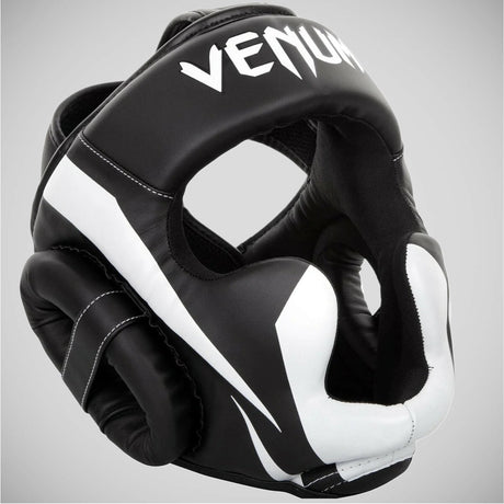 Black/White Venum Elite Head Guard    at Bytomic Trade and Wholesale