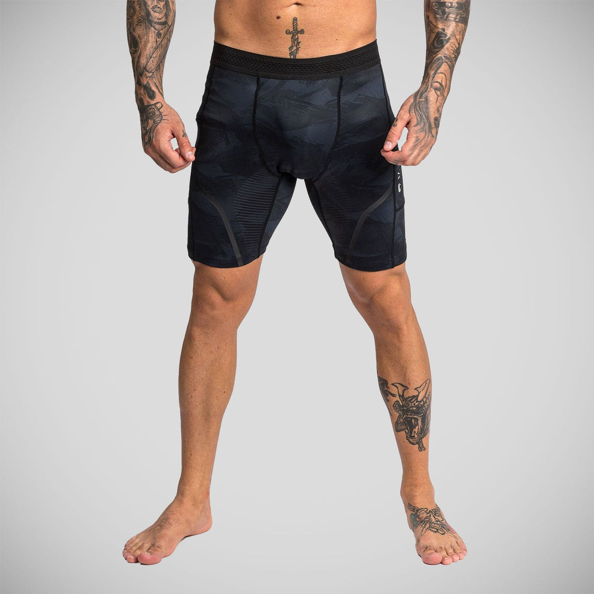 Black Venum Electron 3.0 Vale Tudo Shorts at Bytomic Trade and Wholesale