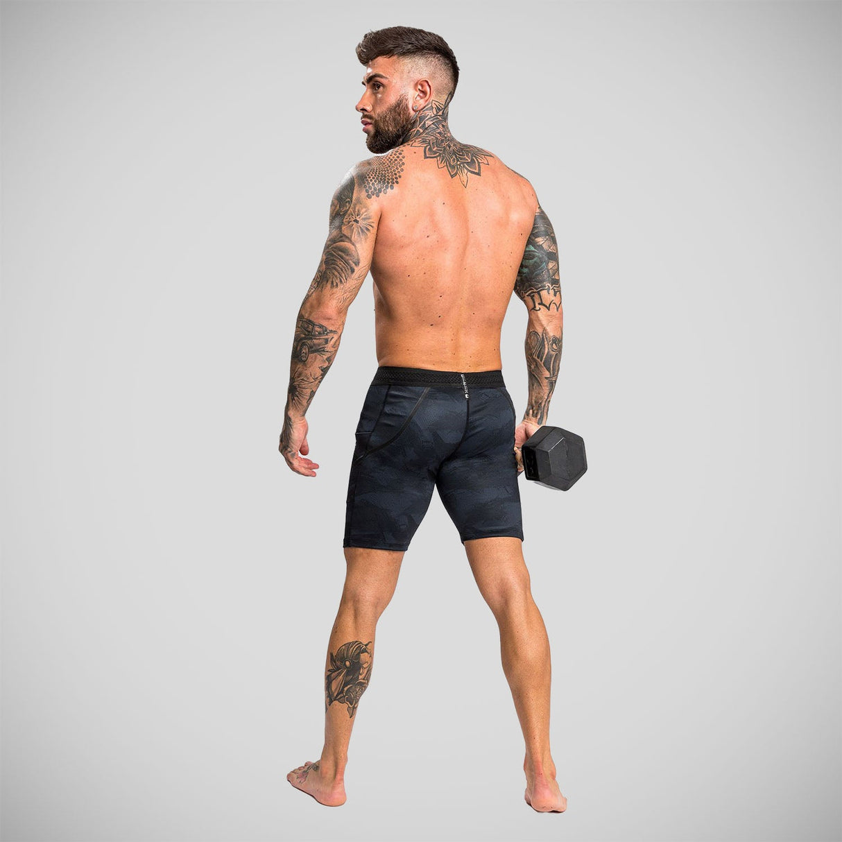 Black Venum Electron 3.0 Vale Tudo Shorts at Bytomic Trade and Wholesale