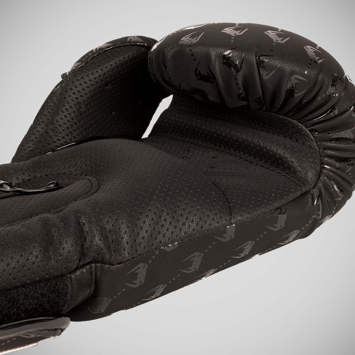 Black/Pink Venum Impact Monogram Boxing Gloves at Bytomic Trade and Wholesale