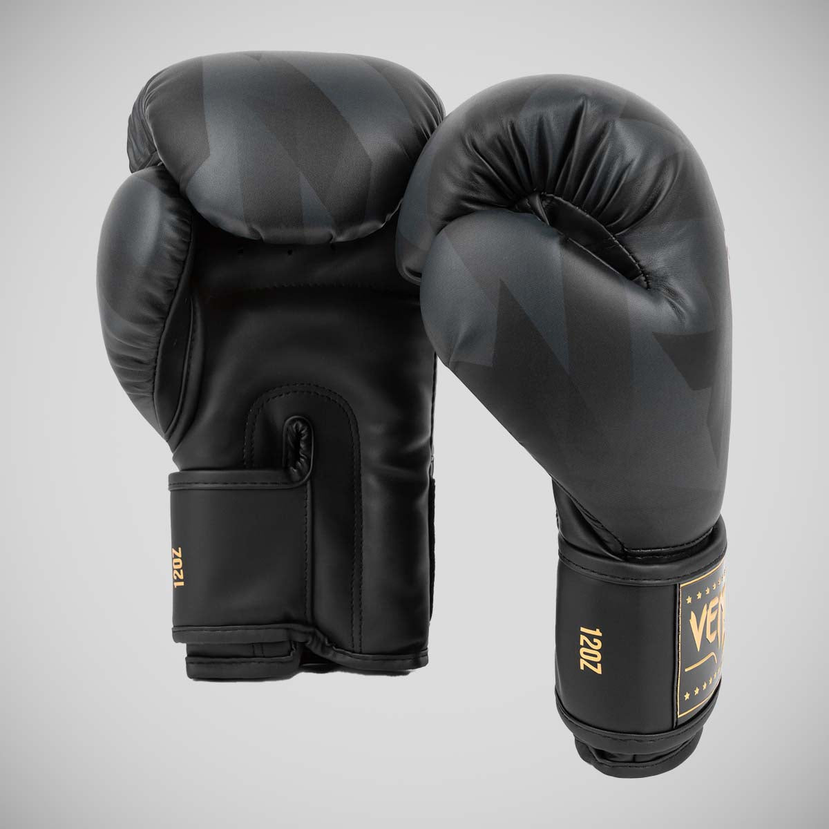 Black/Gold Venum Razor Boxing Gloves at Bytomic Trade and Wholesale