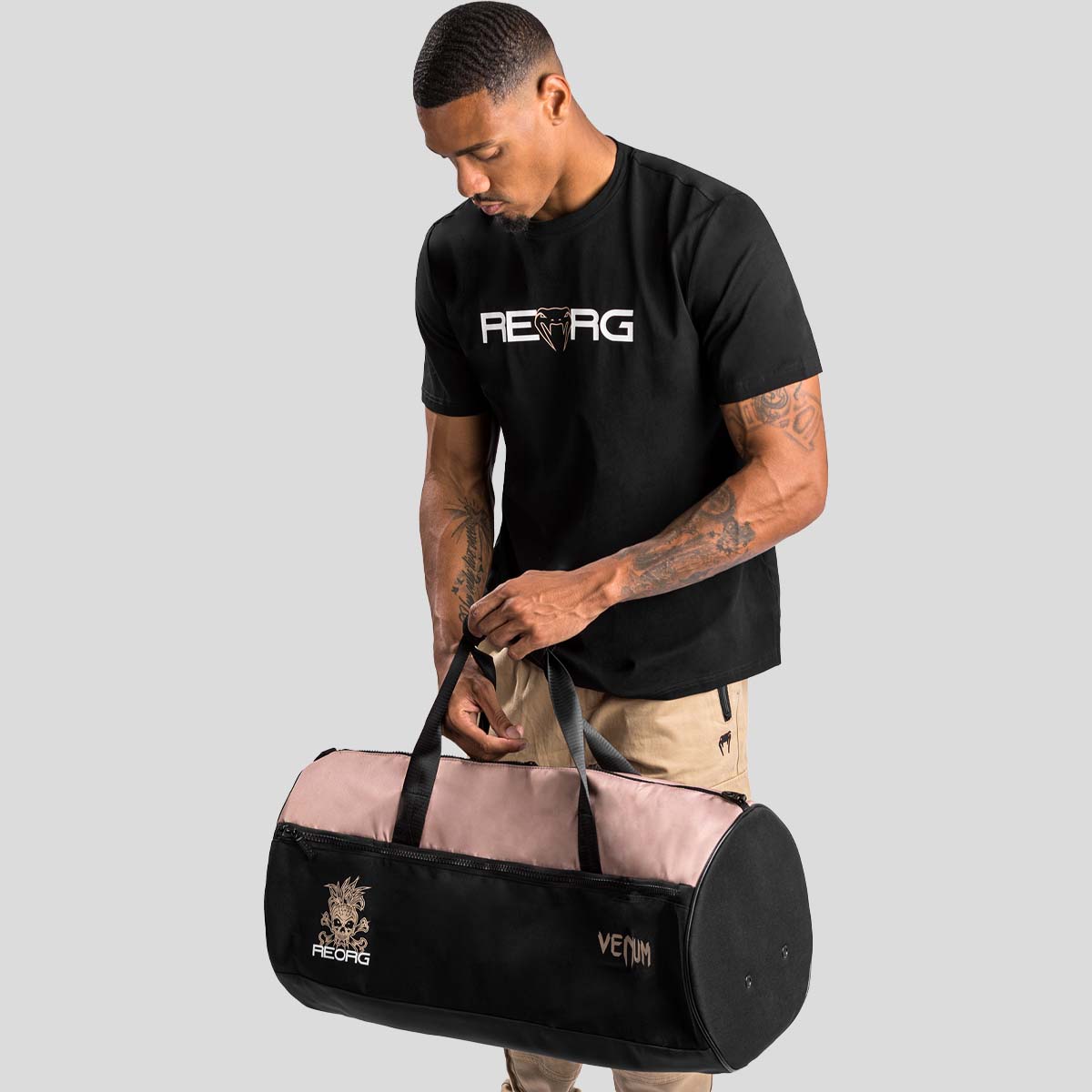 Black Venum Reorg Sports Bag    at Bytomic Trade and Wholesale