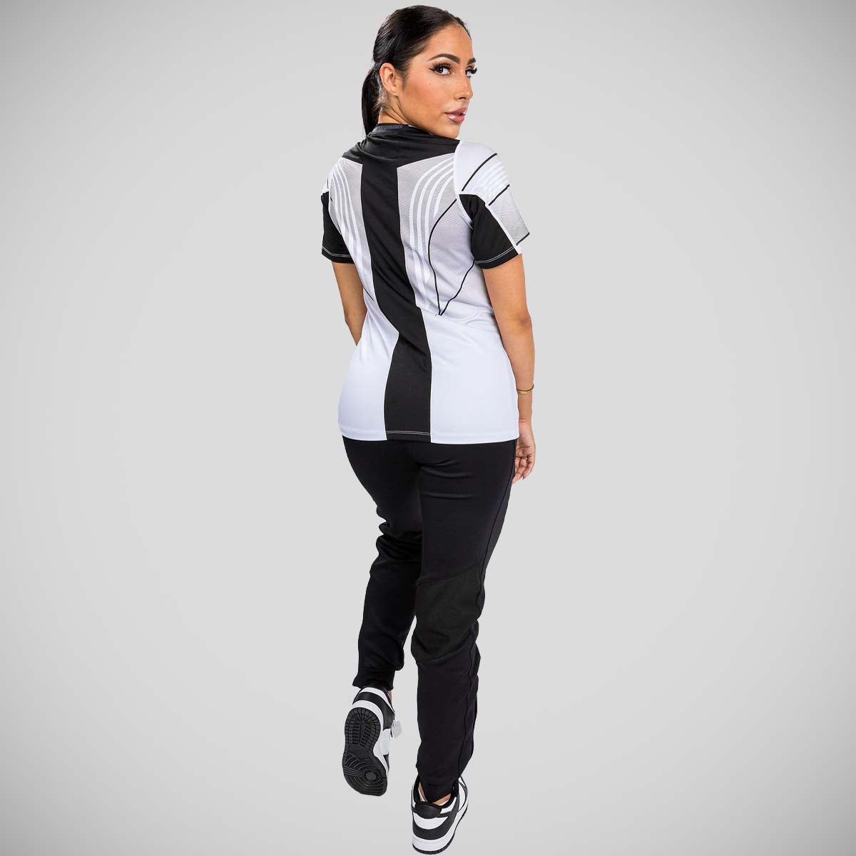 White Venum UFC Authentic Fight Night 2.0 Women's Walkout Jersey at Bytomic Trade and Wholesale