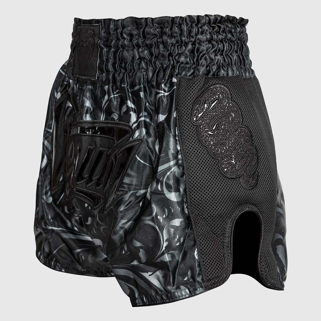 Black/Black Venum Absolute 2.0 Muay Thai Shorts at Bytomic Trade and Wholesale