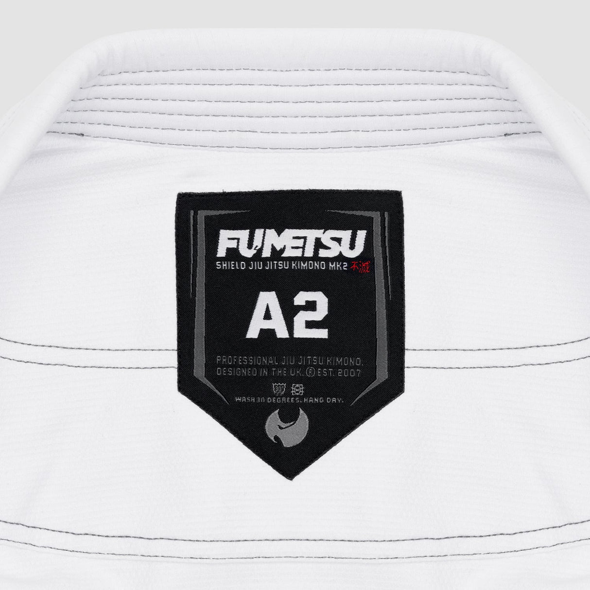 White Fumetsu Shield MK2 Mens BJJ Gi at Bytomic Trade and Wholesale