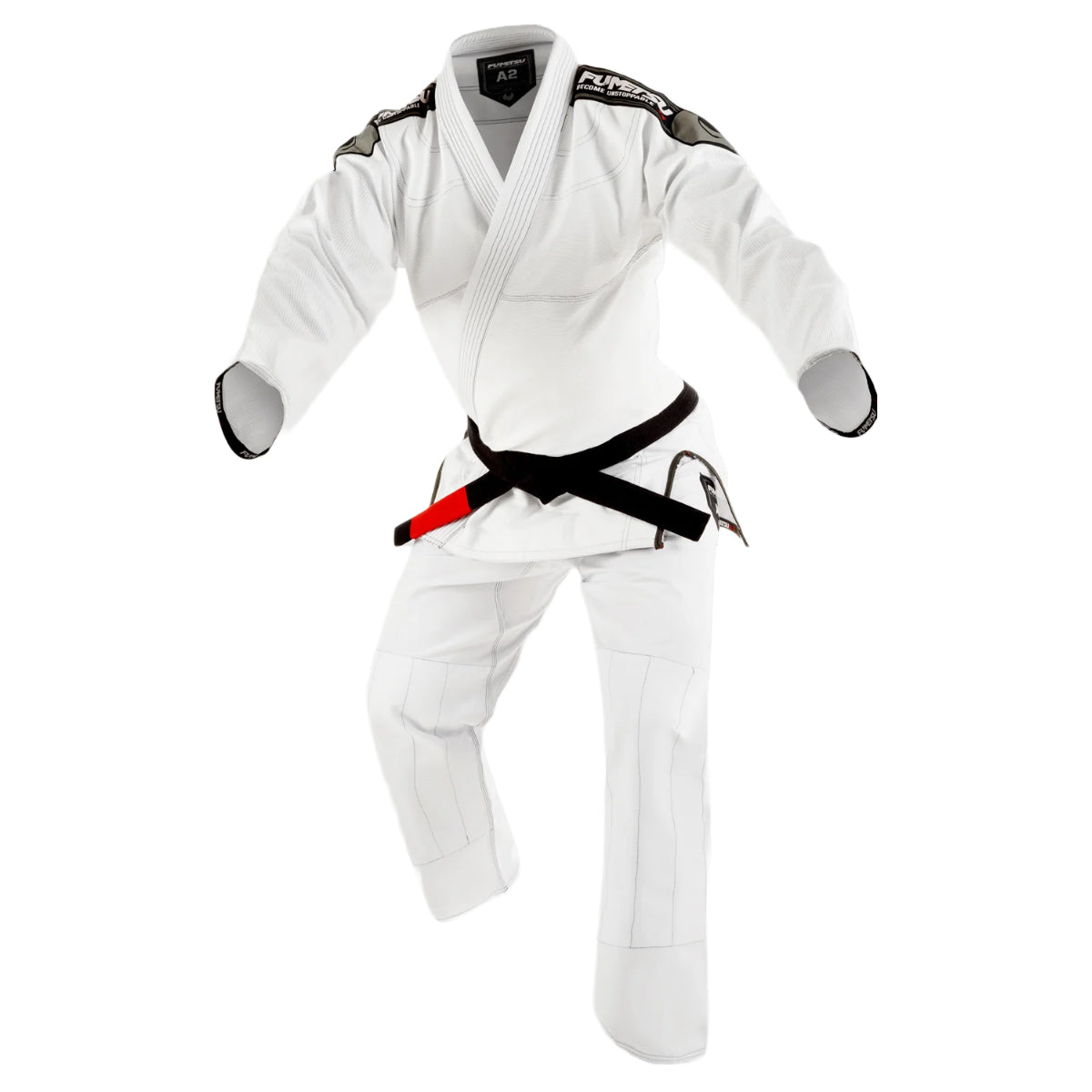 White Fumetsu Shield MK2 Mens BJJ Gi at Bytomic Trade and Wholesale