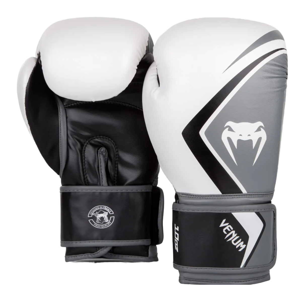 White/Grey Venum Contender 2.0 Boxing Gloves at Bytomic Trade and Wholesale