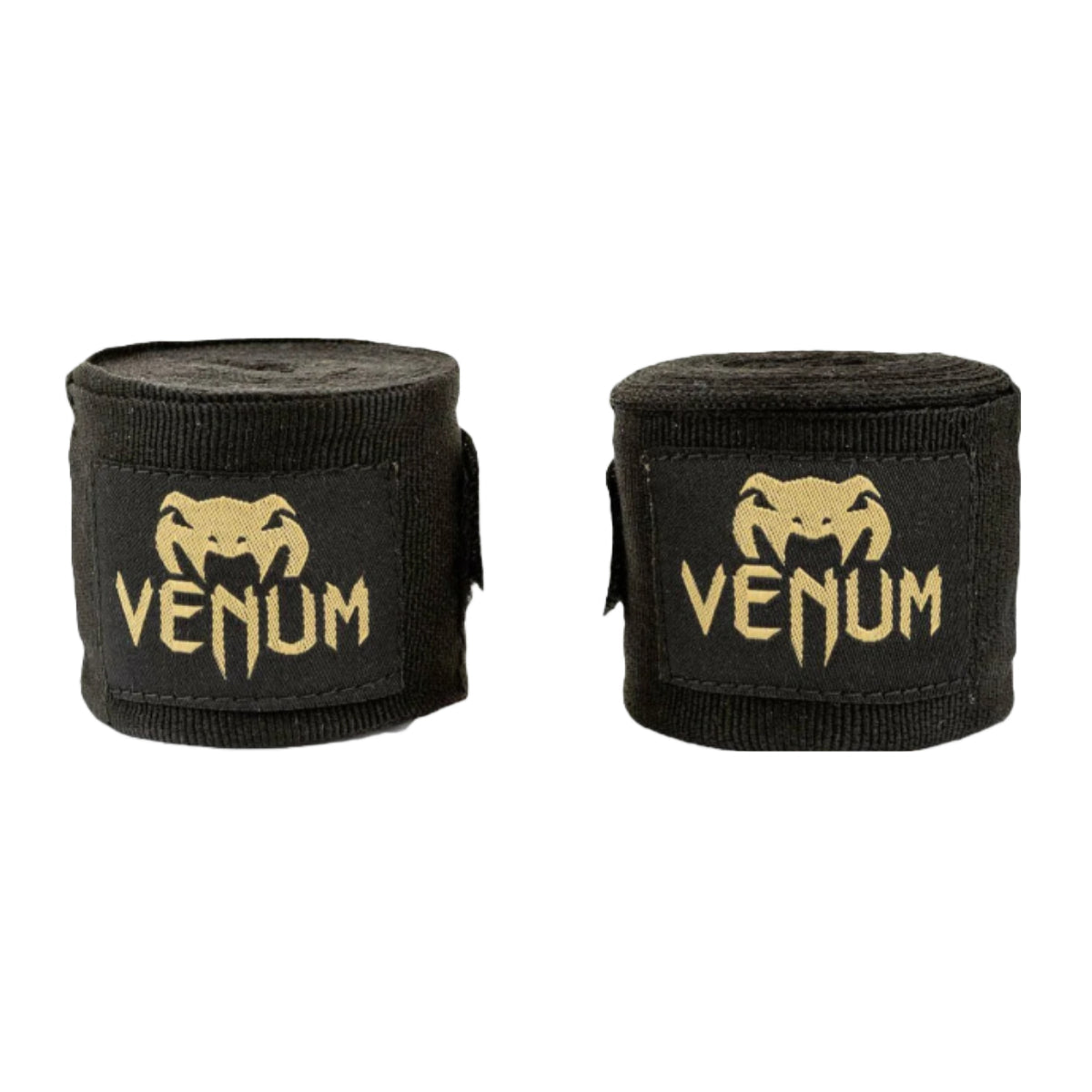 Black/Gold Venum Kontact 2.5m Hand Wraps at Bytomic Trade and Wholesale