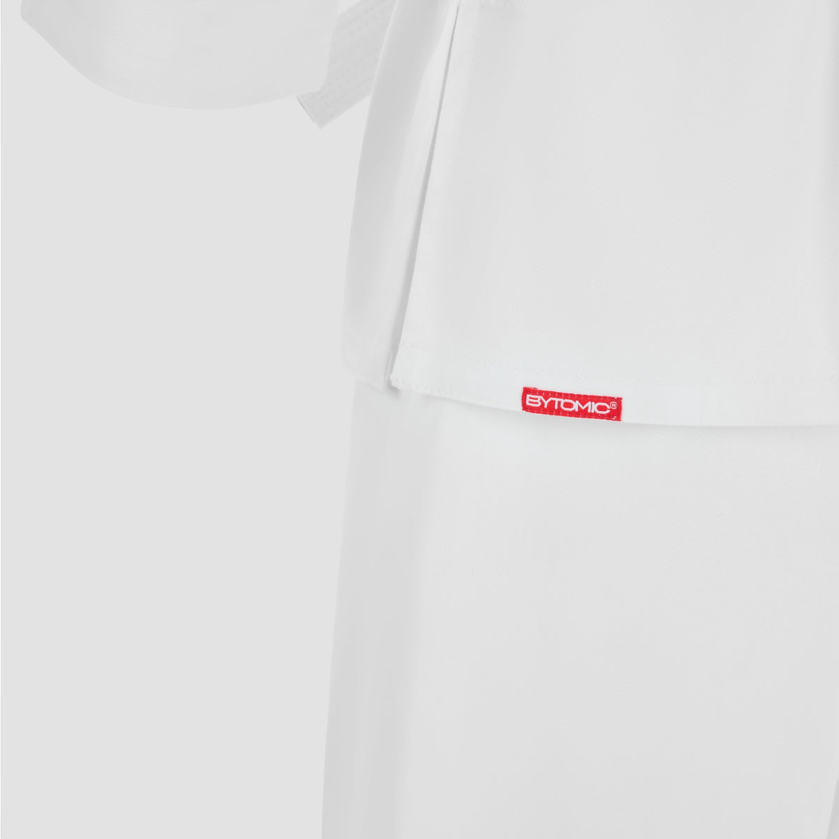White Bytomic Red Label 7oz Lightweight Adult Karate Uniform at Bytomic Trade and Wholesale