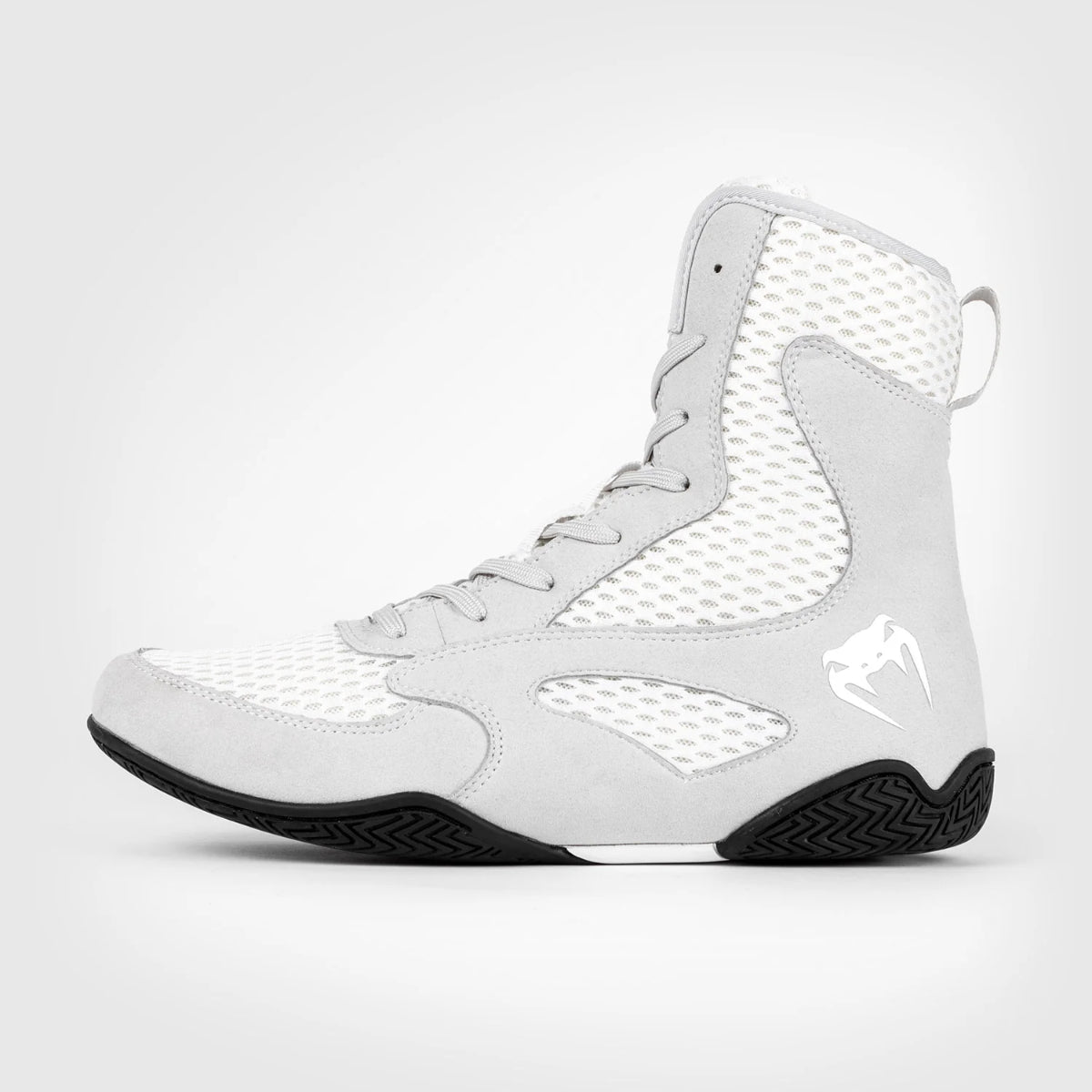 White/Grey Venum Contender Boxing Shoes at Bytomic Trade and Wholesale