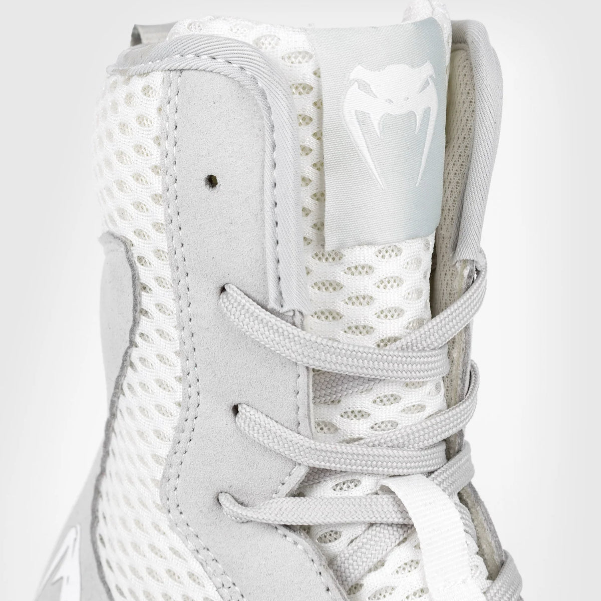 White/Grey Venum Contender Boxing Shoes at Bytomic Trade and Wholesale