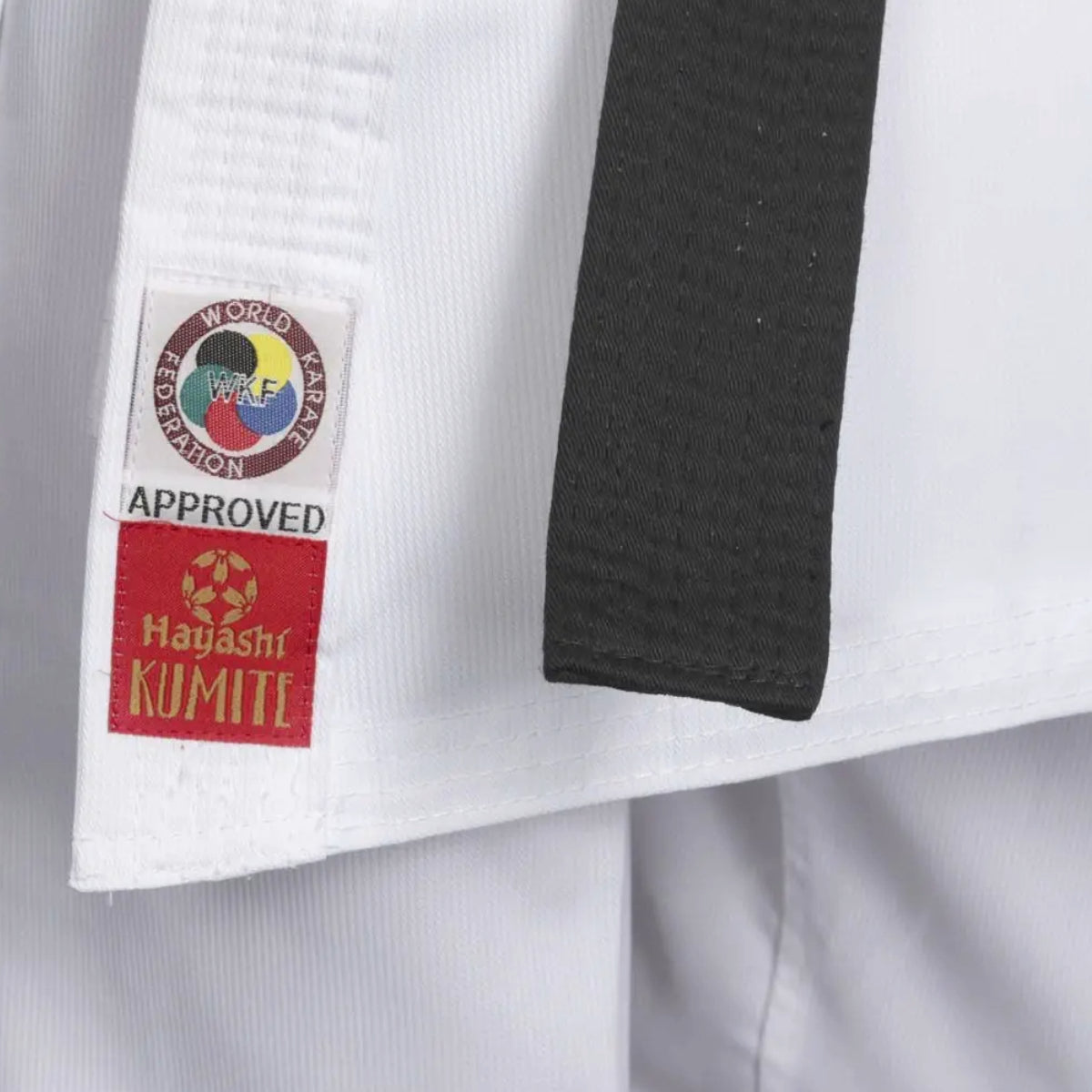 White Hayashi Kumite WKF Approved Karate Gi at Bytomic Trade and Wholesale
