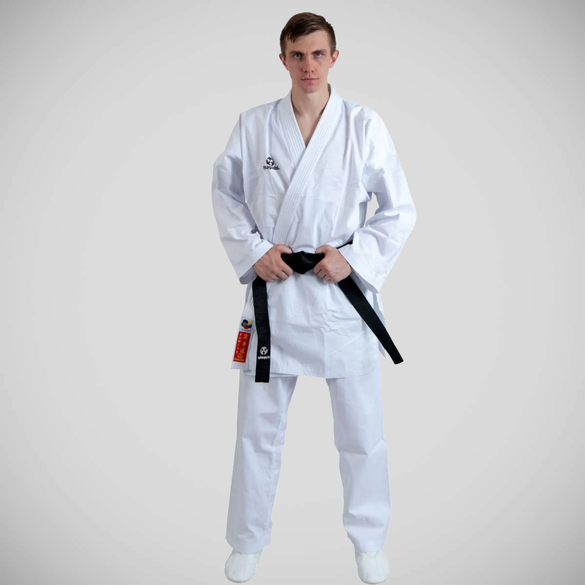 White Hayashi Kumite WKF Approved Karate Gi at Bytomic Trade and Wholesale