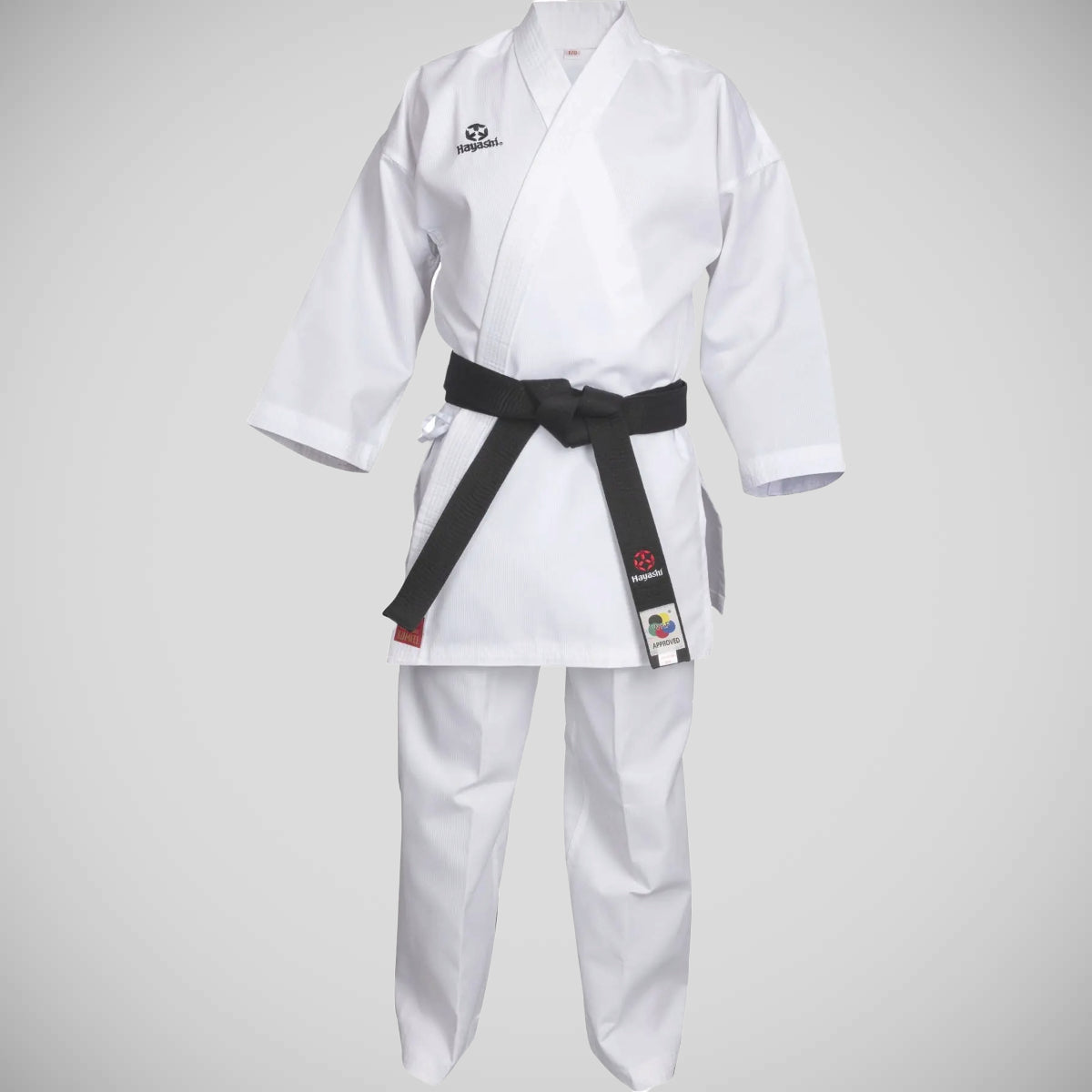 White Hayashi Kumite WKF Approved Karate Gi at Bytomic Trade and Wholesale