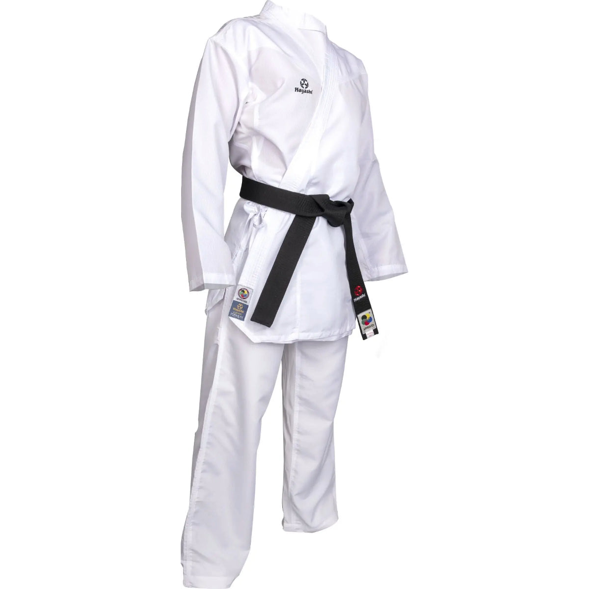 White Hayashi Premium Kumite Karate Gi at Bytomic Trade and Wholesale