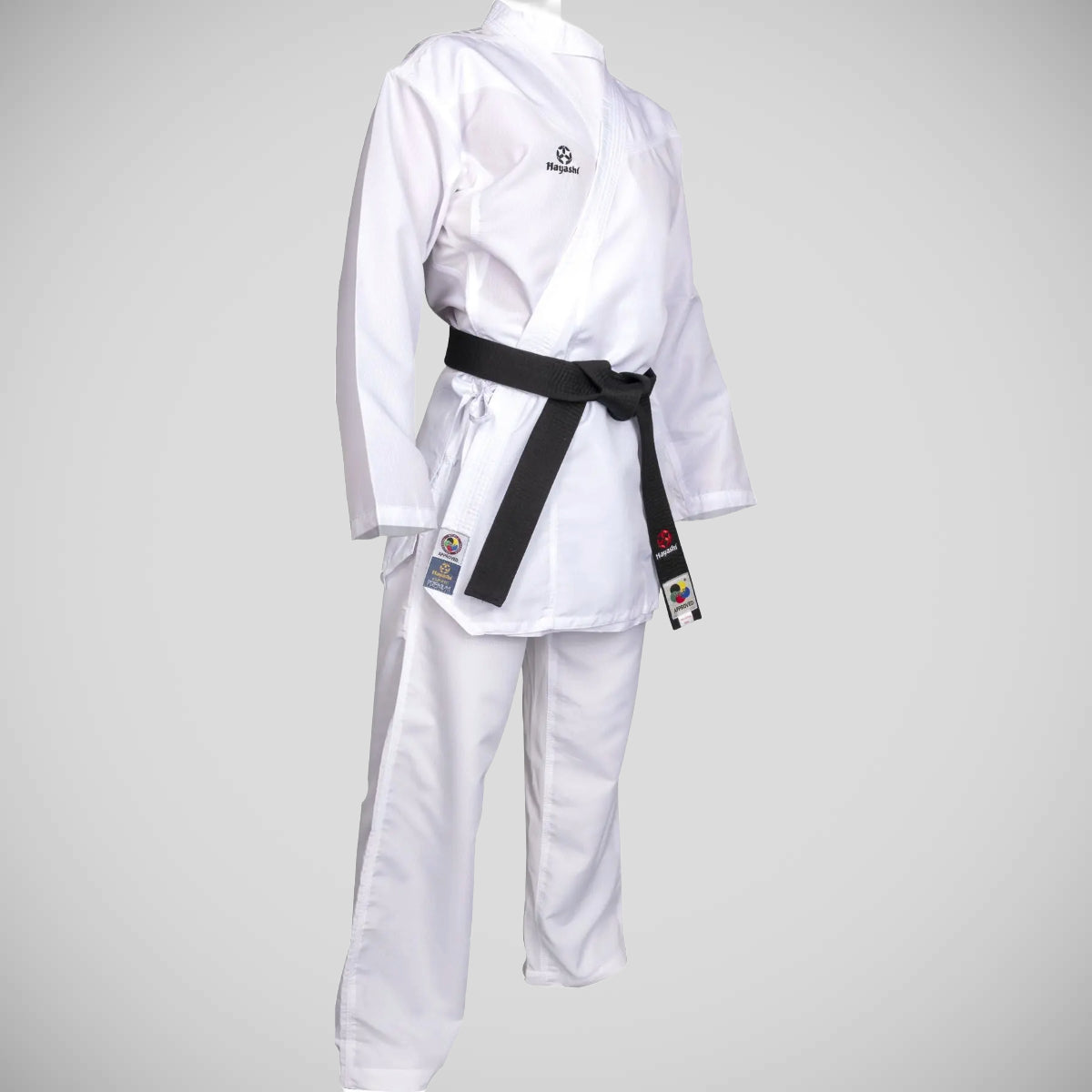 White Hayashi Premium Kumite Karate Gi at Bytomic Trade and Wholesale