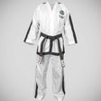 White Top Ten ITF Master Instructor Gold Edition Dobok at Bytomic Trade and Wholesale