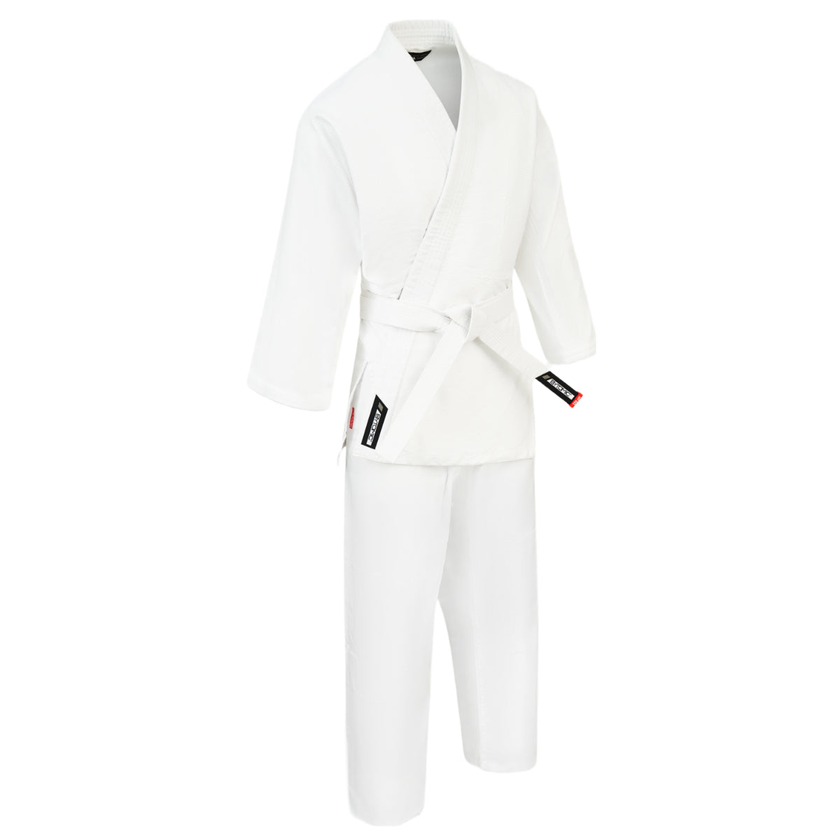 White Bytomic Red Label Adult Judo Uniform at Bytomic Trade and Wholesale