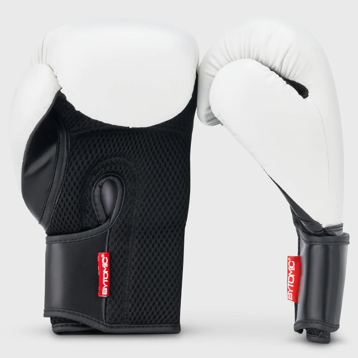 White/Grey/Black Bytomic Red Label Boxing Gloves at Bytomic Trade and Wholesale
