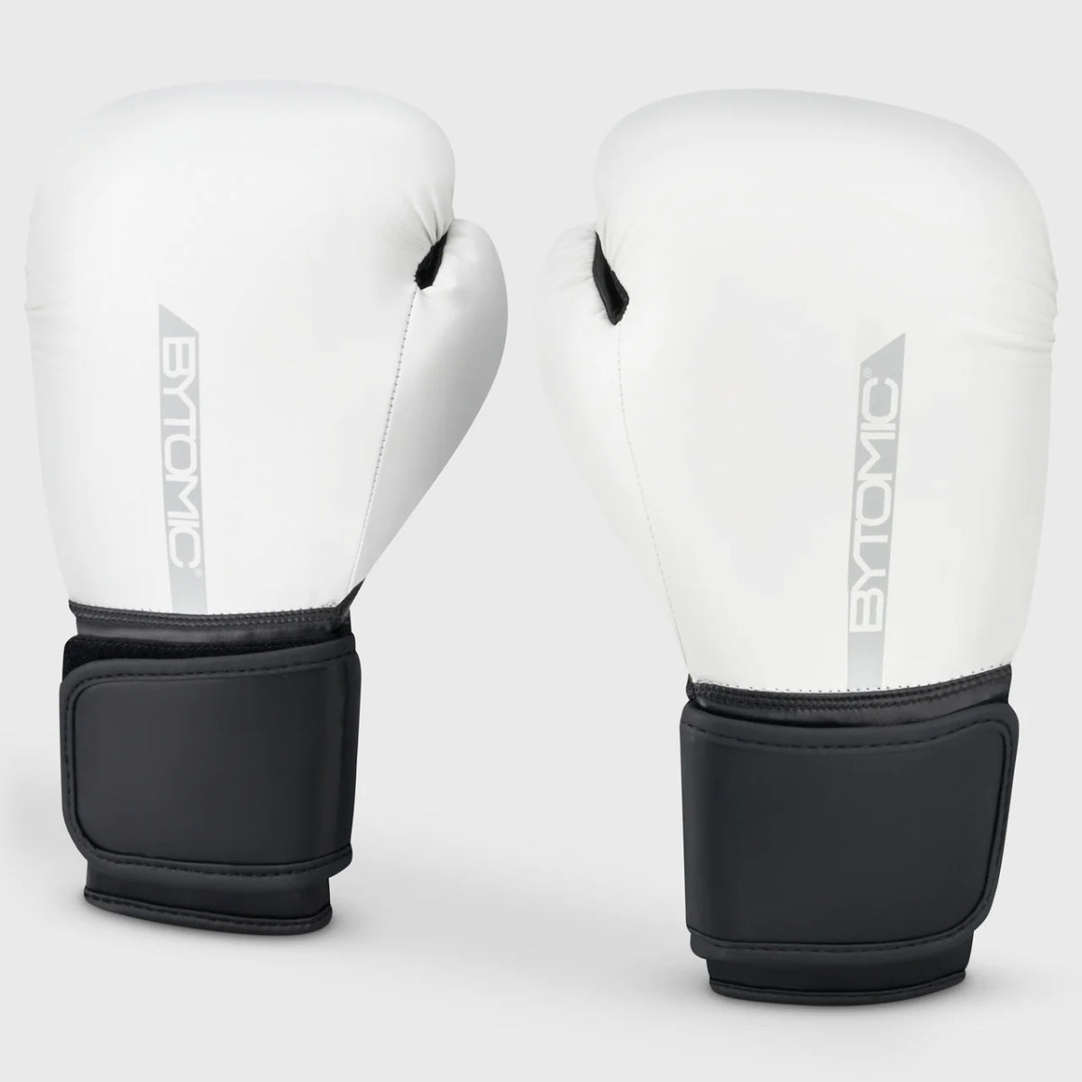 White/Grey/Black Bytomic Red Label Boxing Gloves at Bytomic Trade and Wholesale