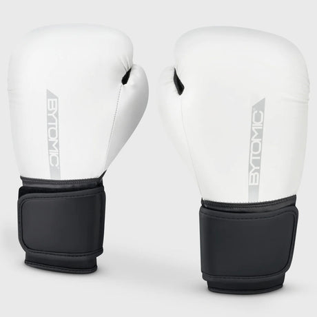 White/Grey/Black Bytomic Red Label Boxing Gloves    at Bytomic Trade and Wholesale