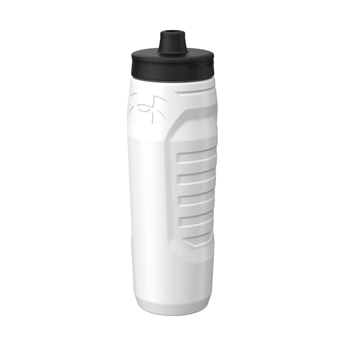 White Under Armour Sideline Squeeze 950ml Sports Bottle    at Bytomic Trade and Wholesale