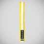 Yellow/White Stripe Bytomic 100% Cotton Martial Arts Belt