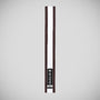 Brown/White Stripe Bytomic 100% Cotton Martial Arts Belt