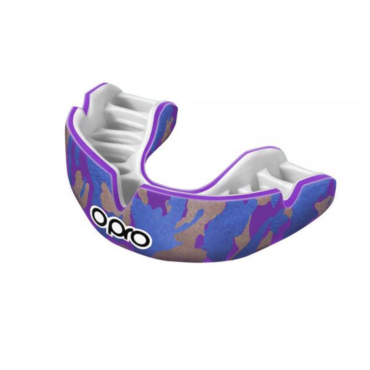 Camo Lilac-Blue-Gold Opro Power Fit at Bytomic Trade and Wholesale