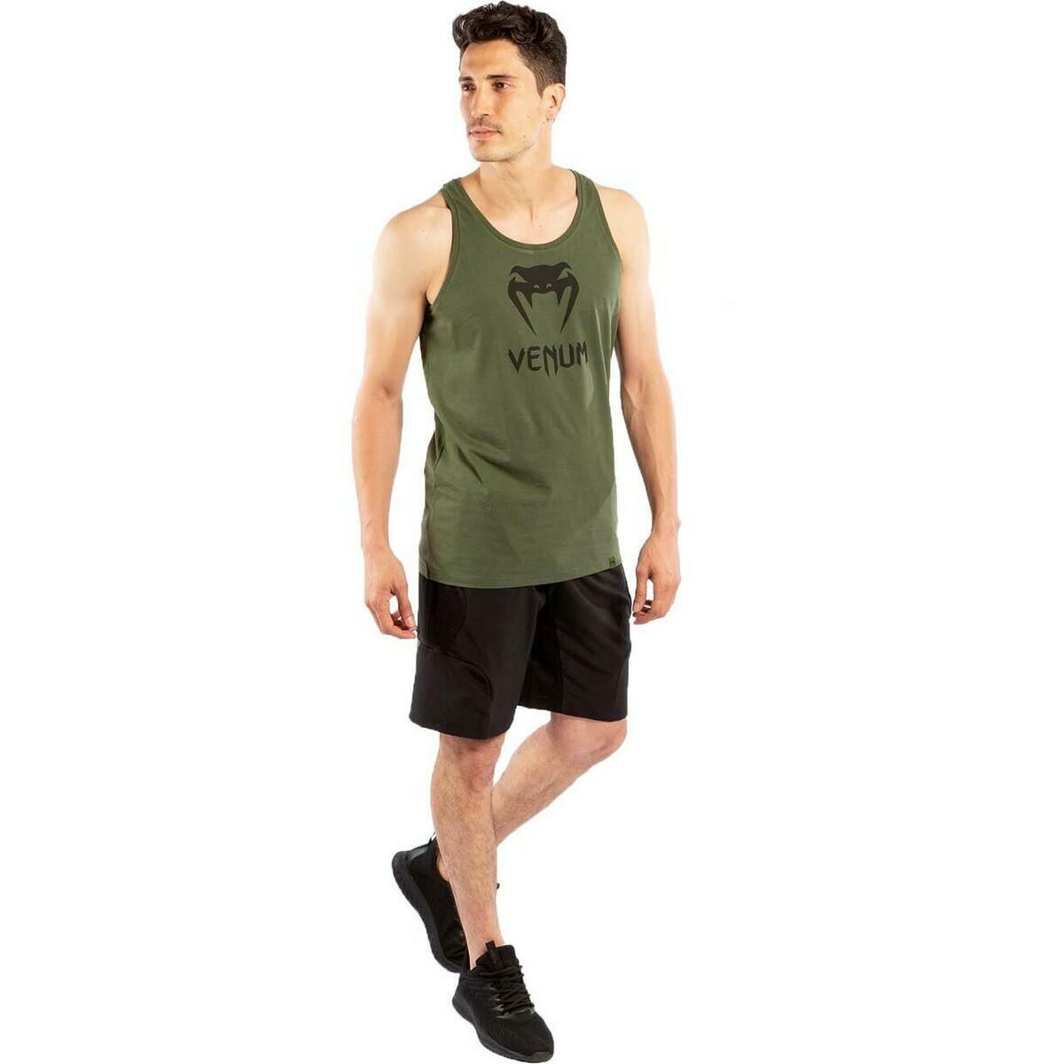Black-Grey Venum Classic Tank Top    at Bytomic Trade and Wholesale