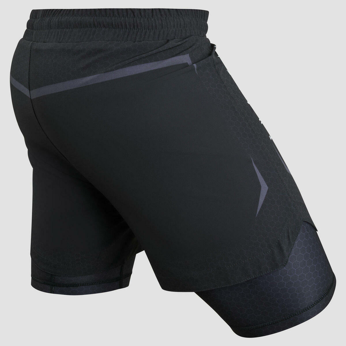 Black Fumetsu Ghost MK2 Dual Layer Fight Shorts at Bytomic Trade and Wholesale