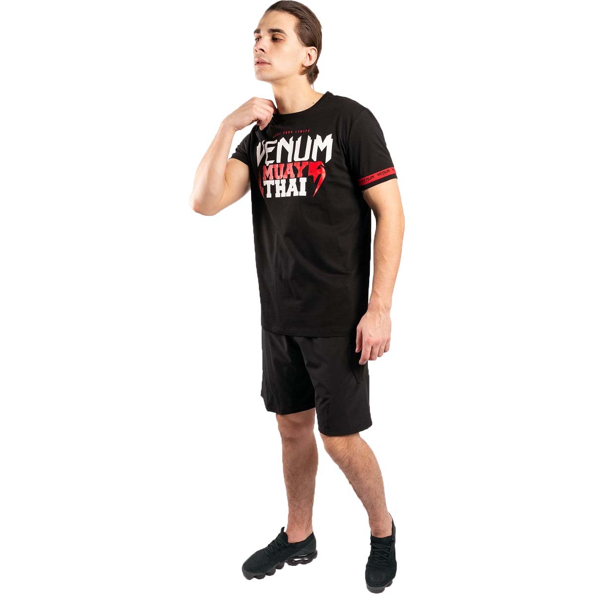Black-Red Venum Classic 20 Muay Thai T-Shirt at Bytomic Trade and Wholesale