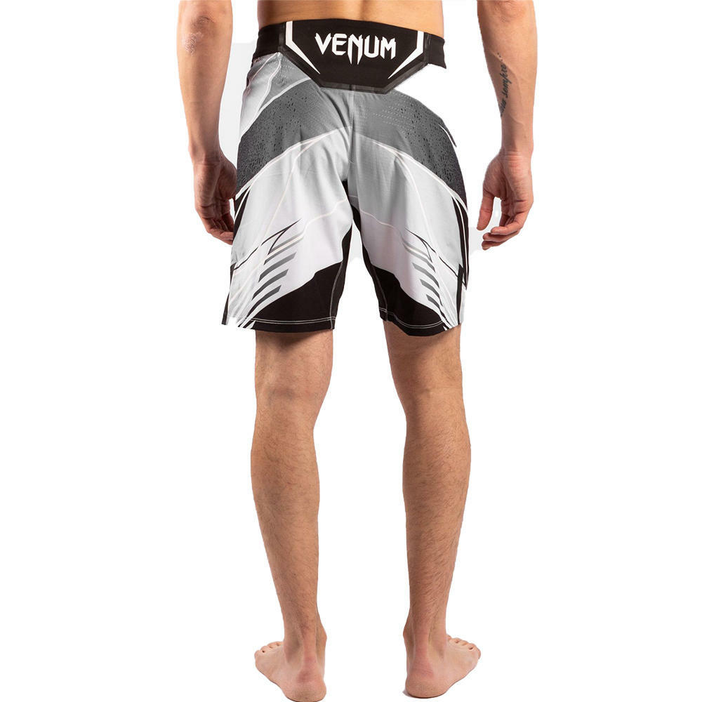 White Venum UFC Authentic Fight Night Fight Shorts at Bytomic Trade and Wholesale