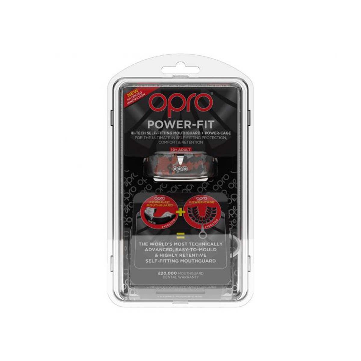 Camo Green-Orange-Gold Opro Power Fit at Bytomic Trade and Wholesale