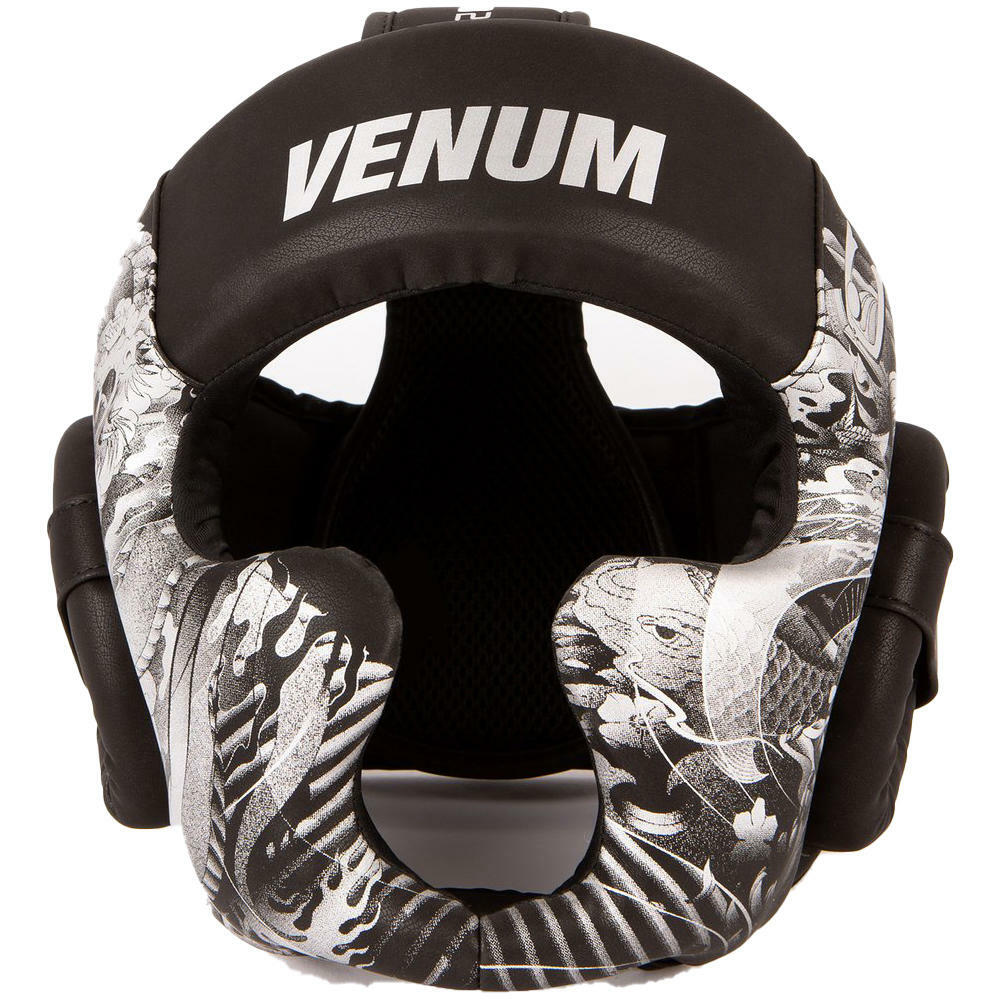 Black-Black Venum YKZ21 Head Gear    at Bytomic Trade and Wholesale