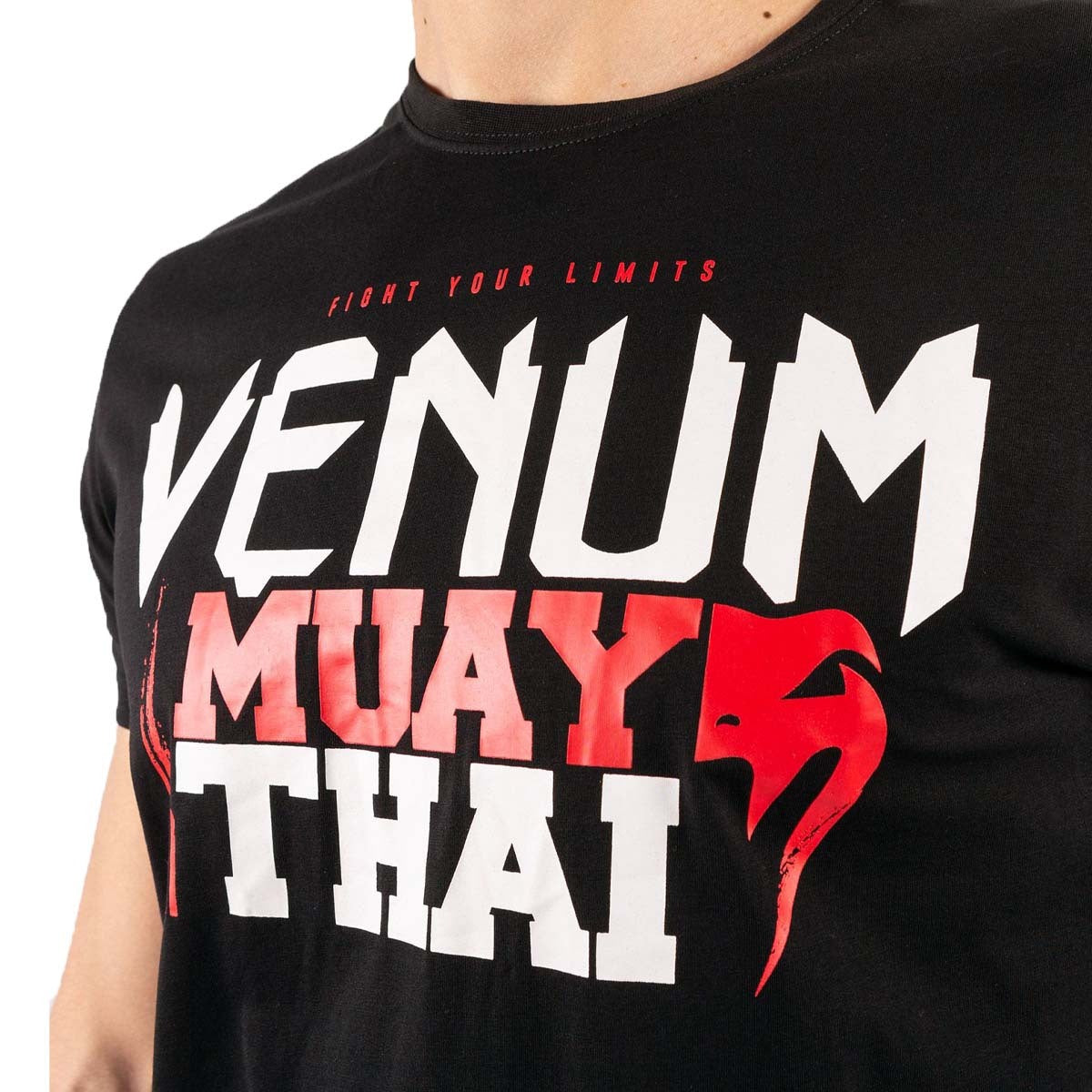 Black-Red Venum Classic 20 Muay Thai T-Shirt at Bytomic Trade and Wholesale
