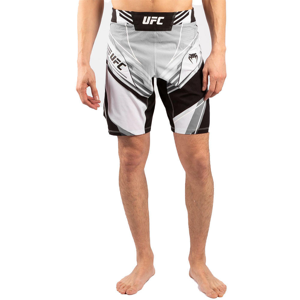 White Venum UFC Authentic Fight Night Fight Shorts at Bytomic Trade and Wholesale