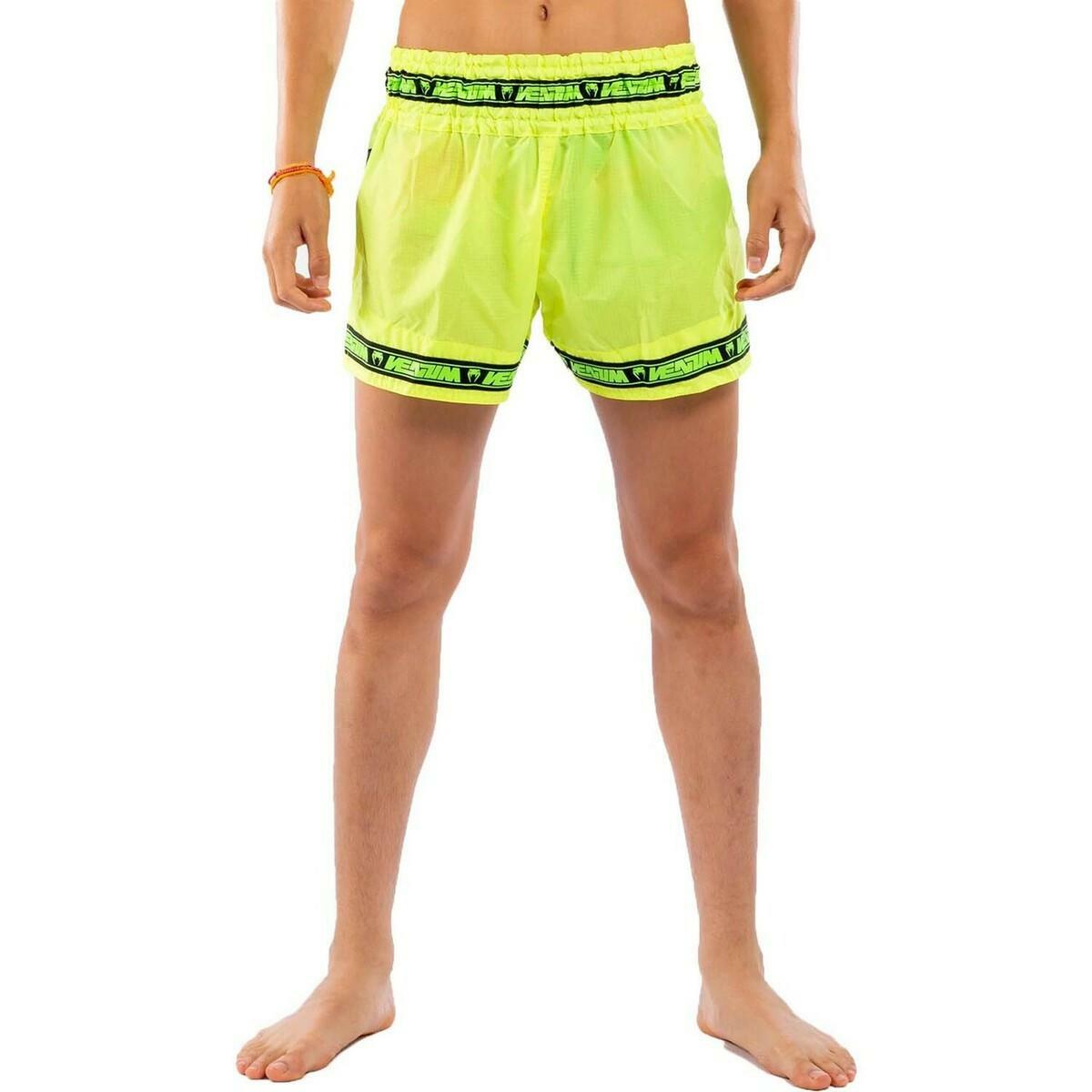 Venum Parachute Muay Thai Shorts Fluo Yellow Large at Bytomic Trade and Wholesale
